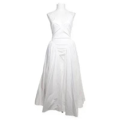 Robe dos-nu (Blanc) de House of CB Viscose, Polyester