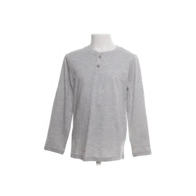 Henley shirt (Grijs) van H&M Basic Katoen