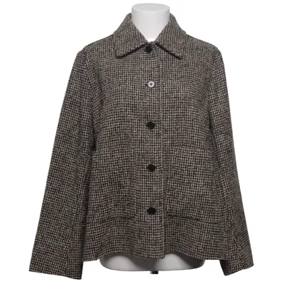 Överskjorta (Brun, Svart) från Arket Polyester, Viskos, Ull