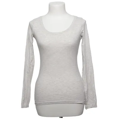 T-shirt à manches longues (Gris) de Fox Coton, Polyester