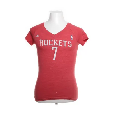 Trainingsoberteil (Rot) von Adidas Polyester, Baumwolle, Viskose