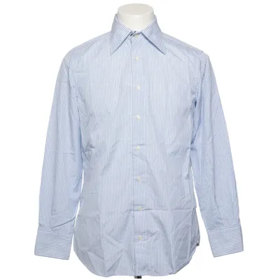 Shirt (Blauw, Wit) van Shirtonomy Katoen