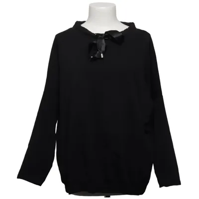 Sweatshirt (Black) from Veso Cotton, Elastane
