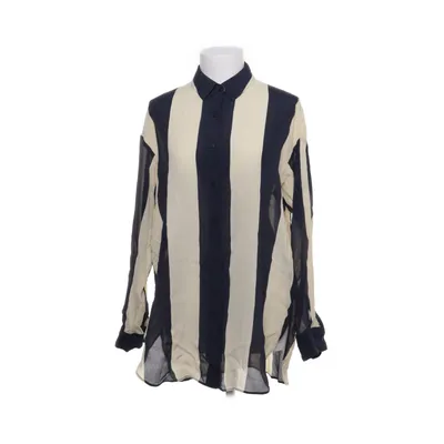 Blus (Blå, Beige) från Closed Silke, Viskos