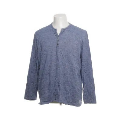 Henley shirt (Blauw) van Tom Tailor Katoen