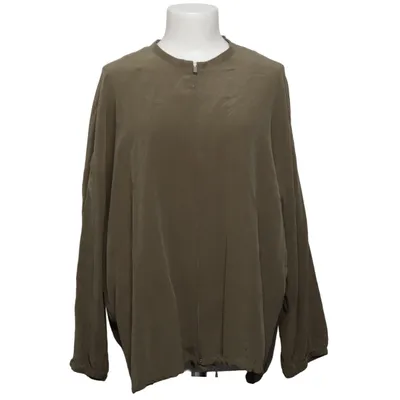 Blouse (Green) from COS Silk