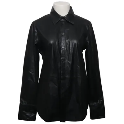 Skjorta (Svart) från Lindex Polyester, Polyuretan