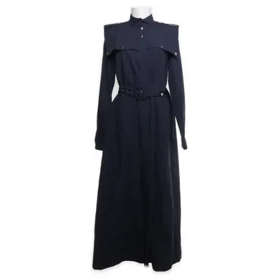 Trench coat (Blue) from Gestuz Viscose, Cotton