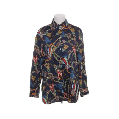 Blouse (Bleu, Multicolore) de Mango Suit Coton