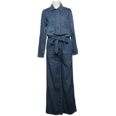 Buksedragt (Blå) fra Selected Femme Bomuld, Polyester