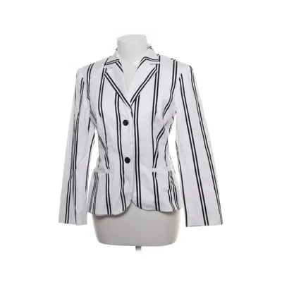 Blazer (Wit, Zwart) van Aust Acetaat, Katoen, Elastaan, Polyamide, Polyester