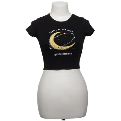 T-shirt (Sort) fra Pull & Bear Bomuld