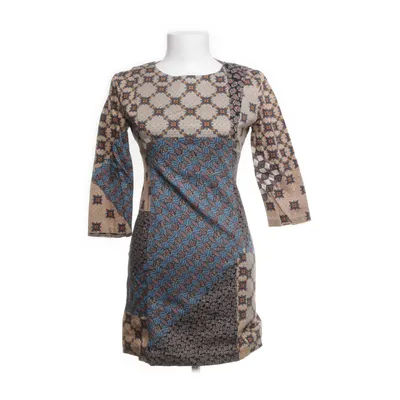 Jurk (Blauw, Meerkleurig) van Zara Trafaluc Katoen