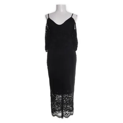 Maxikjole (Sort) fra Boohoo Elastan, Polyester