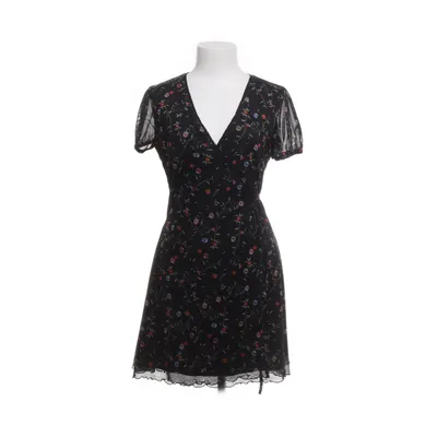 Wrap dress (Black, Multicolored) from Urban Outfitters Elastane, Polyester