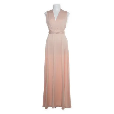 Halternek jurk (Beige) van Fashion Katoen, Polyester
