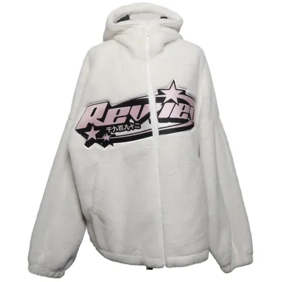 Veste d'hiver (Blanc, Rose, Noir) de Review Polyester