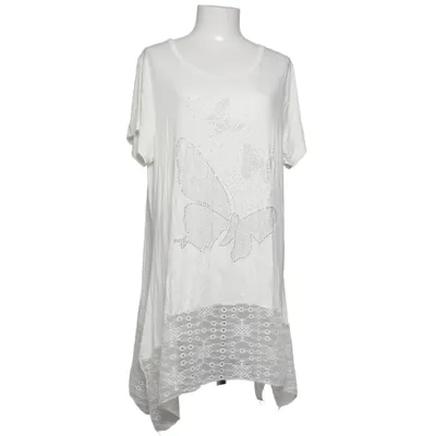 Tunique (Blanc) de Evis Élasthane, Viscose