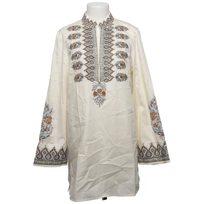 Tunique (Blanc, Multicolore) de Tory Burch Coton, Polyester