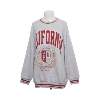 Collegetröja (Grå, Röd, Gul) från Pull & Bear Bomull, Polyester