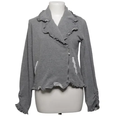 Cardigan (Gris) de Axes Femme Coton, Polyester