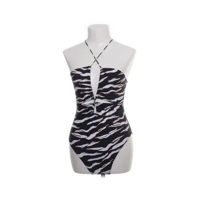 Swimsuit (Black, White, Multicolored) from Lala Elastane, Polyester