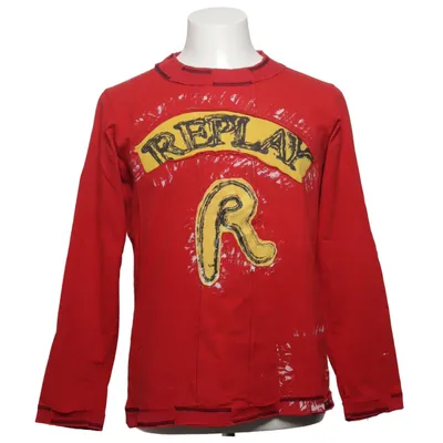 Långärmad t-shirt (Röd) från Replay Bomull