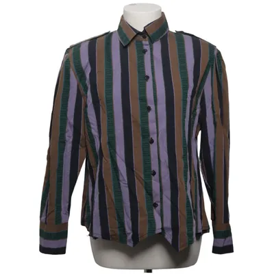 Skjorte (Lilla, Grøn, Brun) fra St. Tropez Bomuld, Polyester