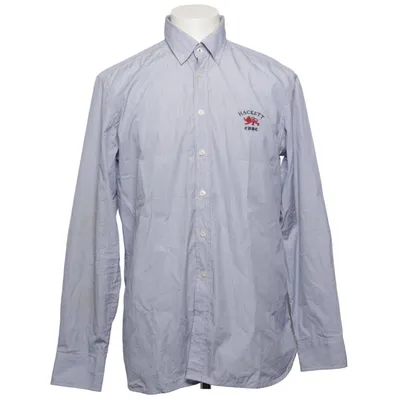 Overhemd (Blauw, Wit) van Hackett London Katoen