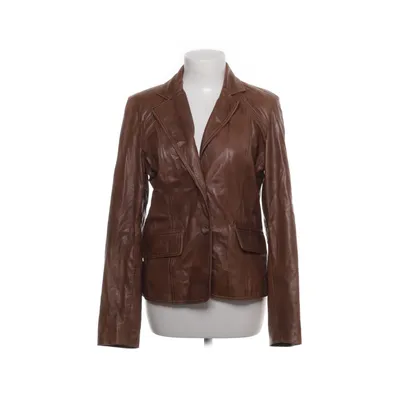 Leather blazer (Brown) from Chevirex