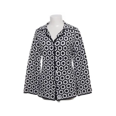 Cardigan (Zwart, Wit) van FFC Katoen