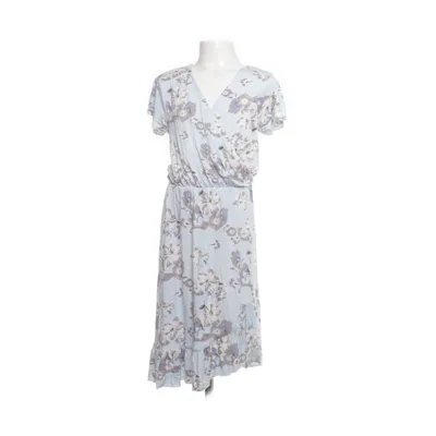 Jurk (Blauw, Meerkleurig) van Skill Viscose, Elastaan