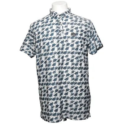 Polotrøje (Hvid, Blå) fra HPI of Sweden Elastan, Polyester