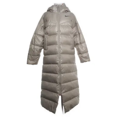 Down coat (Beige) from Nike Down, Polyester