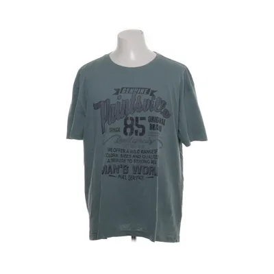 T-shirt (Blauw) van Man's World Katoen