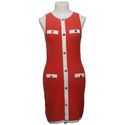 Dress (Red, White) from Lipsy Cotton, Polyamide