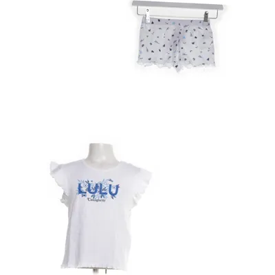 Set (White, Blue) from Lulu Castagnette Cotton