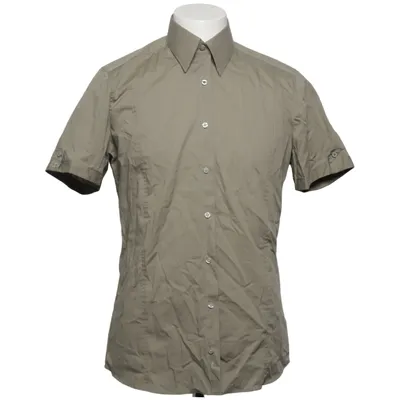 Short sleeve shirt (Beige) from Olymp Cotton