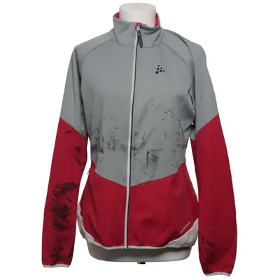 Sports jacket (Gray, Red) from Craft Elastane, Polyurethane, Recycled polyester