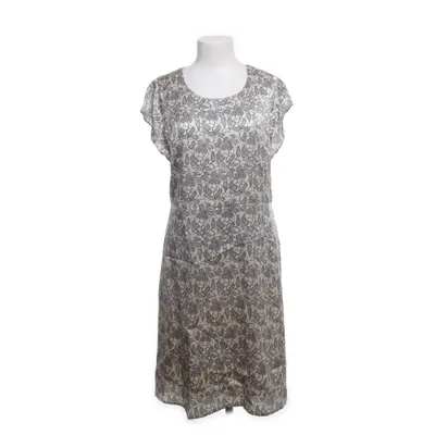 Dress (Beige, Blue) from Collection by Jackpot Acetate, Silk