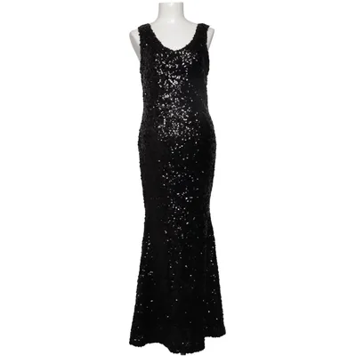 Aftenkjole (Sort) fra Maner Polyester