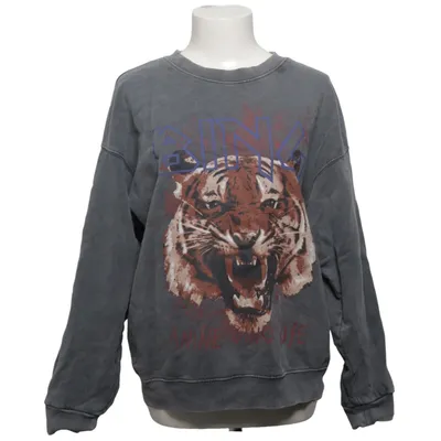 Sweatshirt (Grå, Flerfarvet) fra Anine Bing Økologisk bomuld