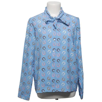 Strikblouse (Blauw, Meerkleurig) van Kling Polyester