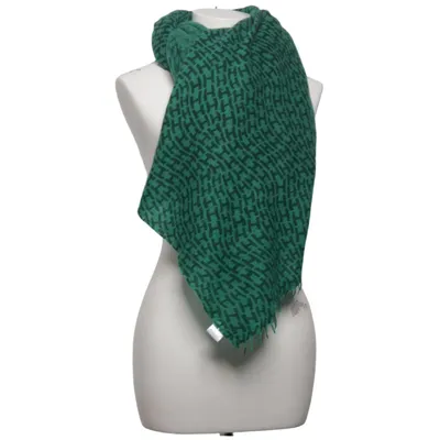 Scarf (Green, Black) from Hemisphere Cashmere