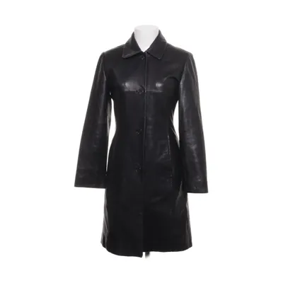 Leather coat (Black) from Marc New York Acetate, Leather