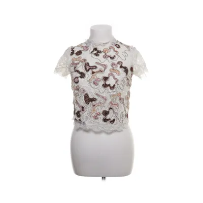 Topp (Vit, Flerfärgad) från Zara Trafaluc Polyester