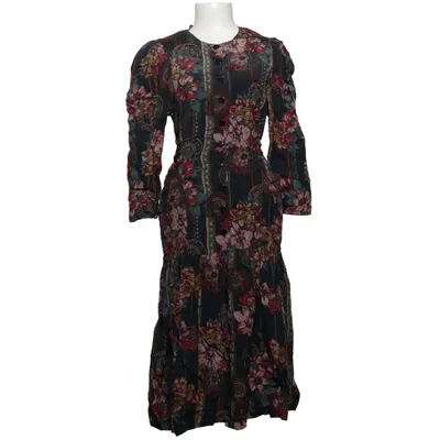 Robe longue (Noir, Multicolore) de Anna Modeller