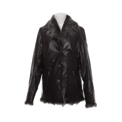 Jacket (Brown) from Frieda & Freddies Fur, Leather, Polyester