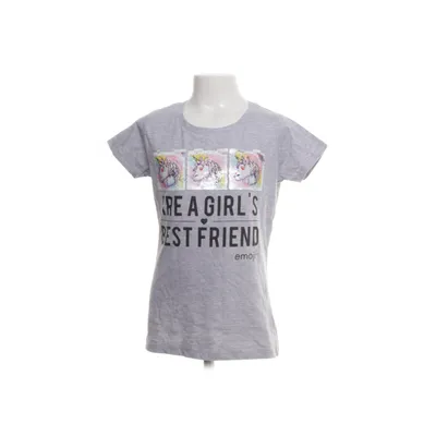 T-shirt (Grå) från Emoji Bomull, Polyester