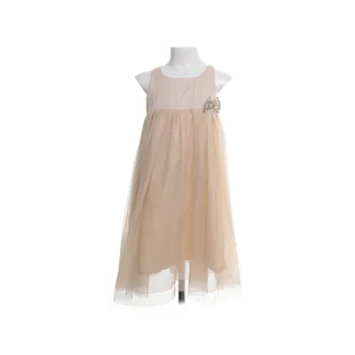 Jurk (Beige) van Vertbaudet Katoen, Polyester
